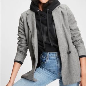 Gap Double-Breasted Blazer Gray - Women’s